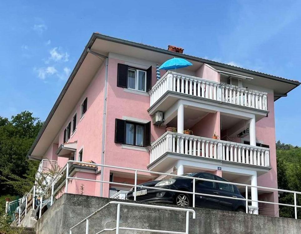 Apartments Lovro ลอฟราน ภายนอก รูปภาพ